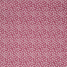 Coated  Cotton STILI Raspberry / White